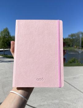 Блокнот рожевий QISO
